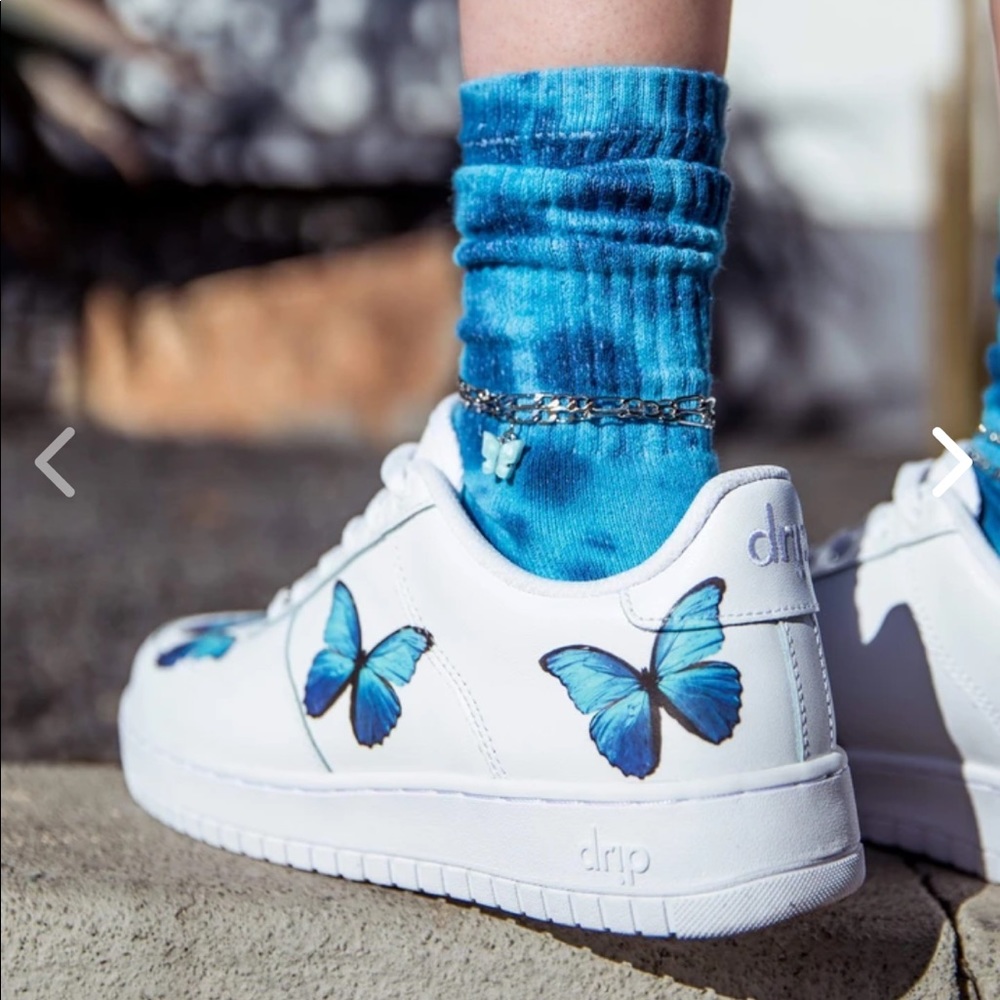 Drip Butterfly Sneakers (AF1 vibes)